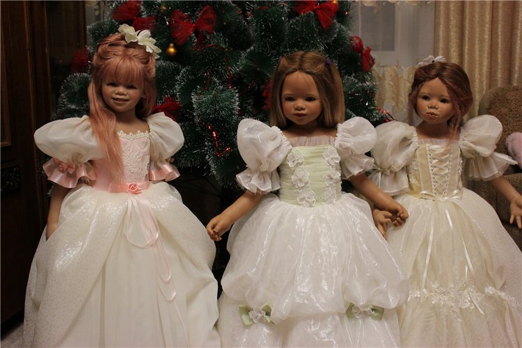 С наступающим Новым годом! Куклы Annette Himstedt