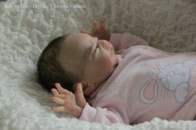 Наконец... представляю вам мою куколку... Реборн Виктории Вишни