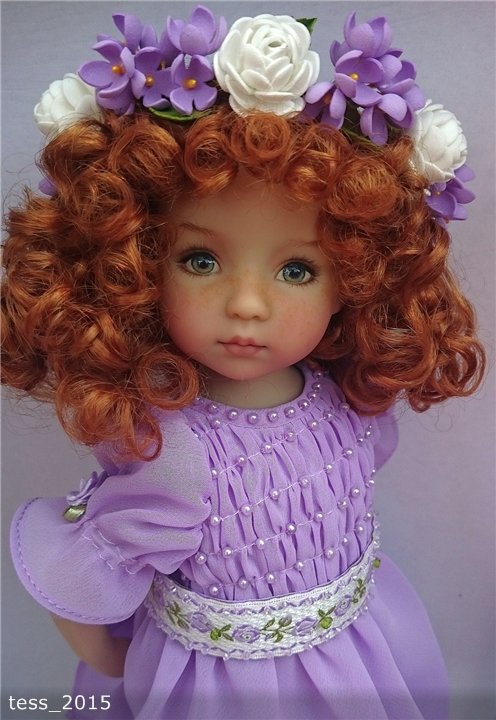 Весна... цветы, мой маленький цветок Саманта от Dianna Effner