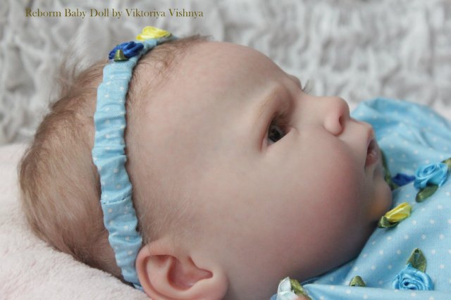 Летнее солнышко... Сабриночка. Куколка реборн Виктории Вишни
