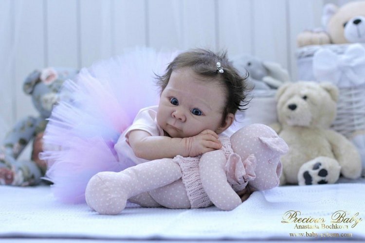 Моя маленькая пуговка! Кукла реборн Анастасии Бочковой