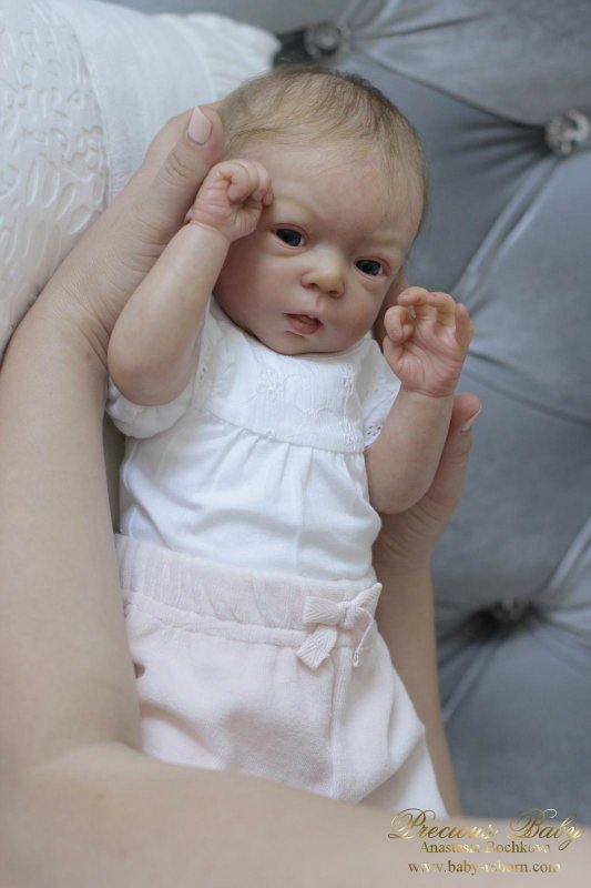 Маленькая капелька - Аделия! Кукла реборн Анастасии Бочковой