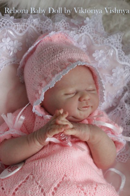 Крохотулька Angeli от Elisa Marx. Куколка реборн Виктории Вишни
