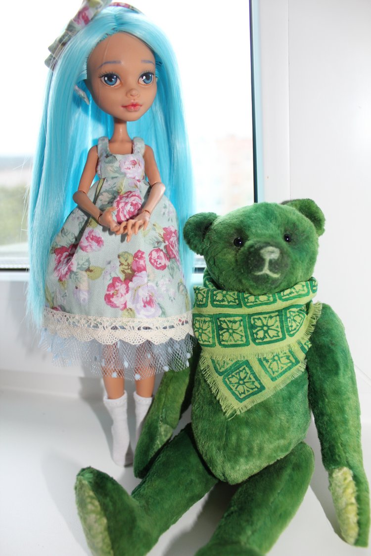 Я не любила Monster High! ООАК Мальвина (фото 3)