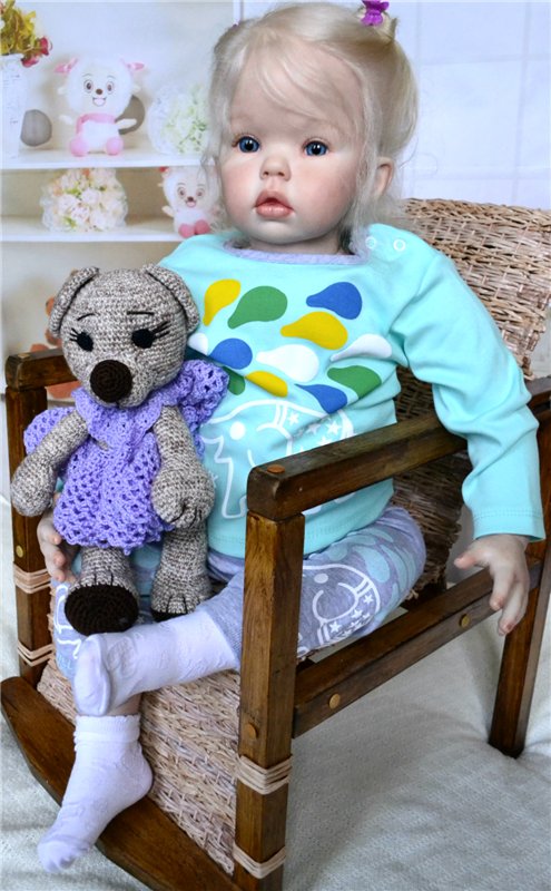 Кукла реборн Тибби — Куклы Реборн (Reborn): работы мастеров (фото 4)