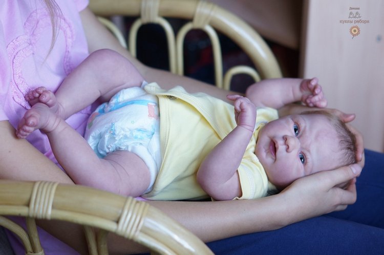 Мой Сережка. Малыш реборн из молда Madison (фото 10)