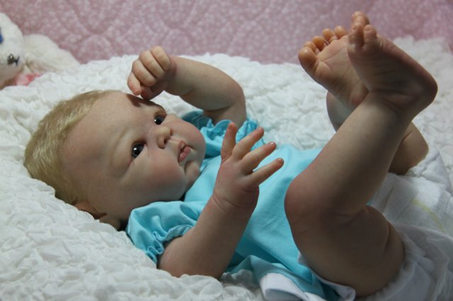 Пышка Пэрис. Куколка реборн Виктории Вишни