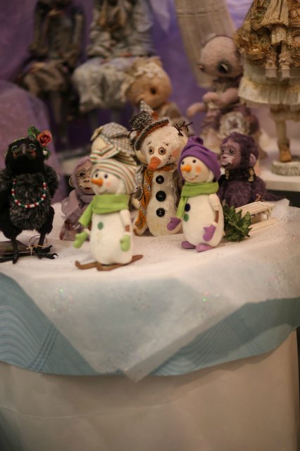 Великолепие выставки "Искусство Куклы" 11 декабря 2015 г