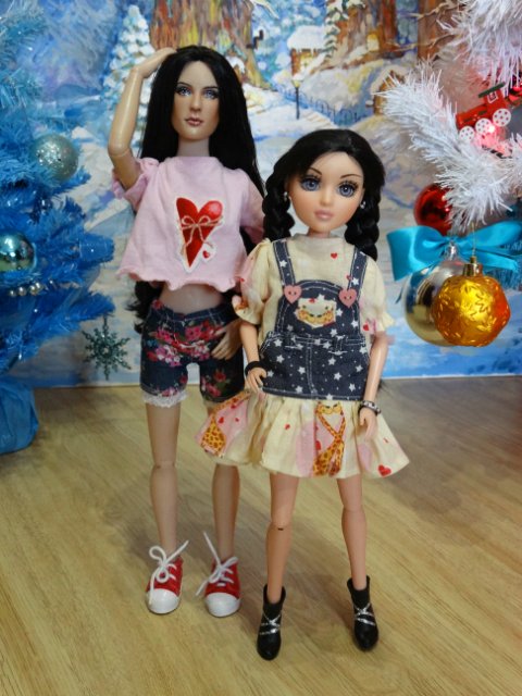 Неожиданные переодевания — Одежда и обувь для кукол своими руками: фото