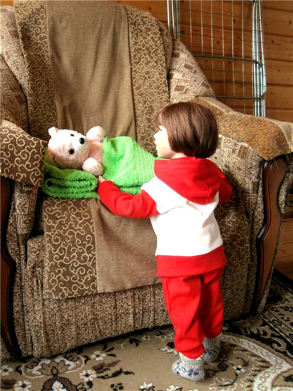 Как мы искали ручейки. Лерочка – коллекционная кукла Sissel Skille