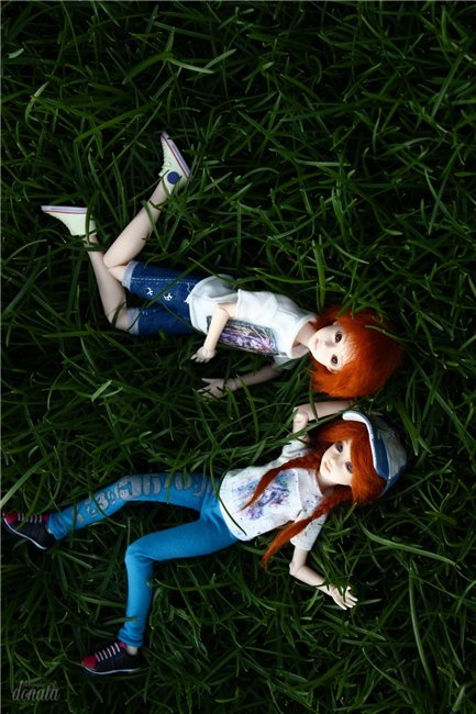 Кинко и Ринри: привет из Буковели! Nano Haruka & Pure Neemo Azone XS white, OOAK by Tocho, outfit by Yumiko Mikoto