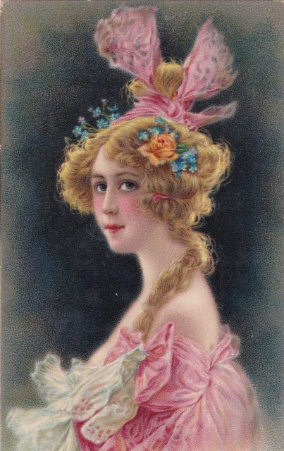 Немного прекрасного II - старинные открытки от Asti (Франция) (фото 5)