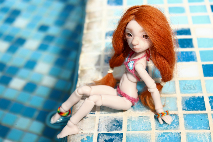 Как Фиби в отпуск съездила. Авторская бжд-мышка Лидии Снуль (фото 6)