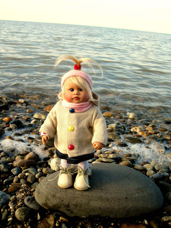 Путешествие к морю. Коллекционная кукла Фрося. Flori, Rolanda Heimer, Schildkrot