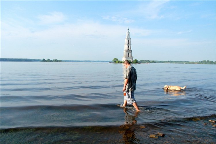 Русская Атлантида, заключительная часть. Калязин, Тверская область (фото 5)