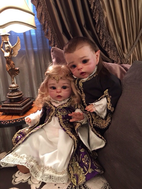 Сказочные эльфы. Куклы реборн Наталии Коноваловой