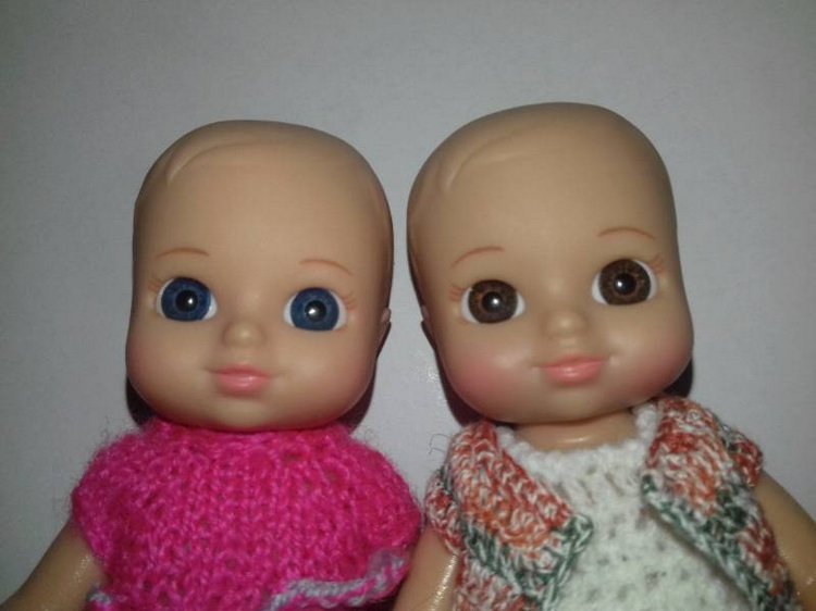 Сравнение молдов мини-куколок Chou-Chou. А одинаковы ли (фото 8)