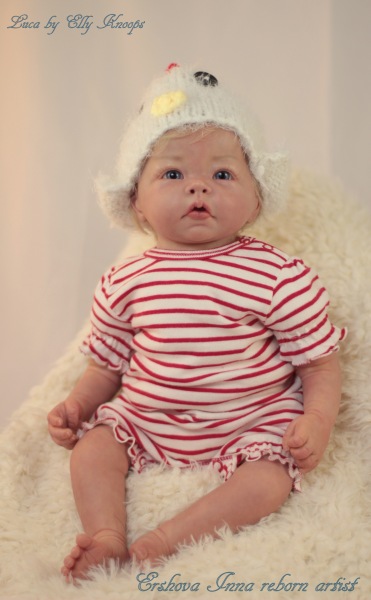 Лука, кукла реборн Инны Ершовой, молд реборн Luca by Elly Knoops (фото 9)