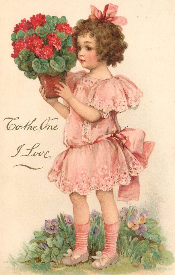 Старинные открытки с Денем Святого Валентина | Бэйбики Старинные открытки с Денем Святого Валентина (фото 7)