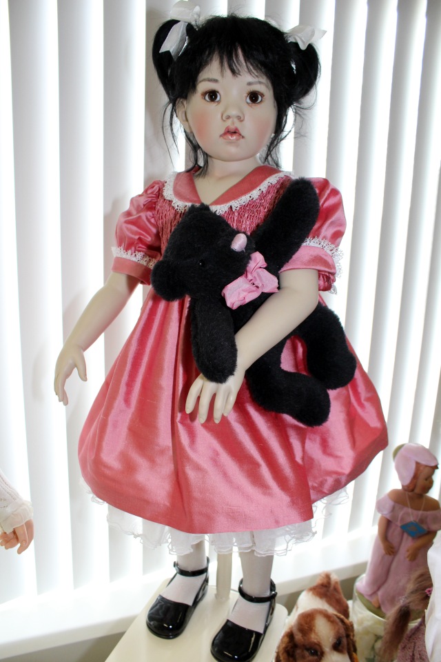 Пасхальная встреча в магазине кукол Хильдегард Гюнзел. Новая коллекция из резин 2017. Азиаточка Tian Yu (фото 5)