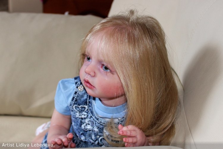 Кукла реборн Алиса, молд Изабелла (фото 10)