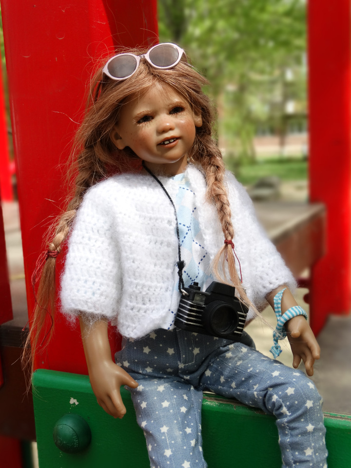 Девочки из разных эпох. Куклы Аннет Химштедт. Или с любимыми не расставайтесь