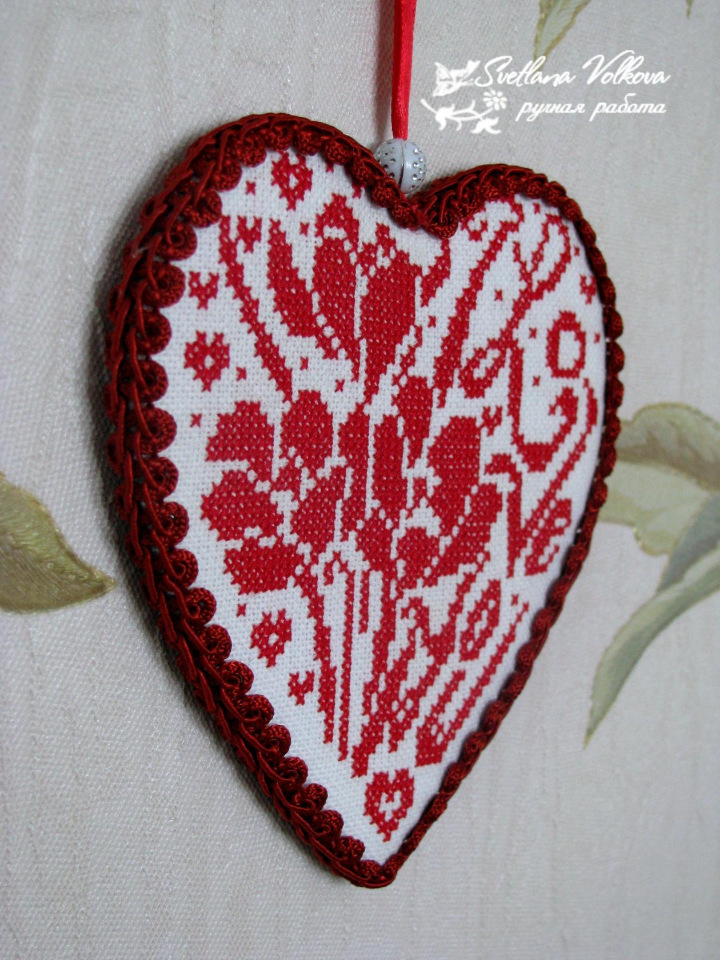 Вышивка в интерьере — Вышивка крестиком (фото 3)