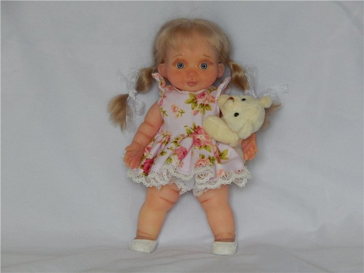Силиконовая малышка — Авторские куклы из силикона: реалистичные (фото 6)