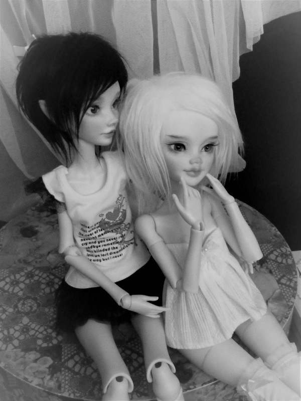 Черно-белое — Куклы Somniadolls (Наталья Долозова): российские BJD (БЖД) (фото 2)