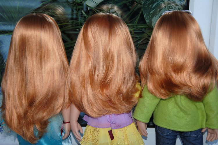 Все Рыжие Снегурочки Gotz. 2003-2010