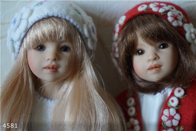 Роза белая, Роза алая — Куклы Heidi Plusczok (Хайди/Хейди Плюсчок) — фото