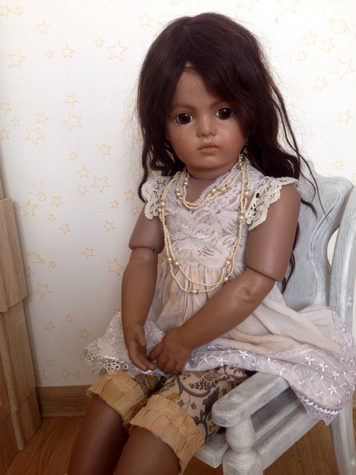 Чёрная жемчужина Алира. Реплика Брю 13 Мастера Ольги Руженцевой