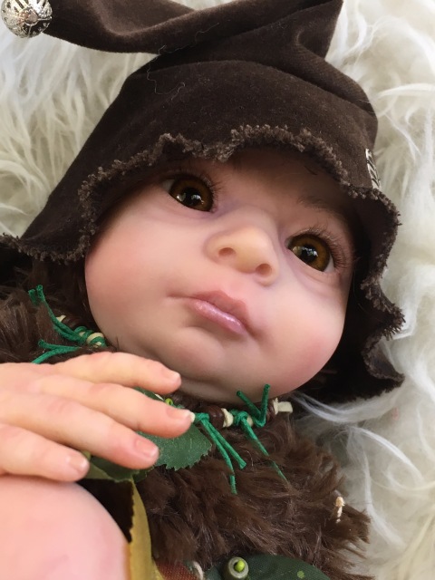 Лесной Эльфёныш,кукла-реборн Элины Кудрявцевой