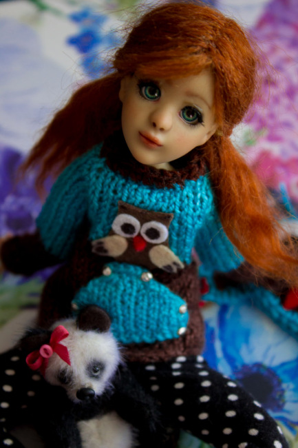 Моя "жемчужинка" Женька. Авторская шарнирная кукла Pearl Ирины Поздняковой P.I.A.Dolls