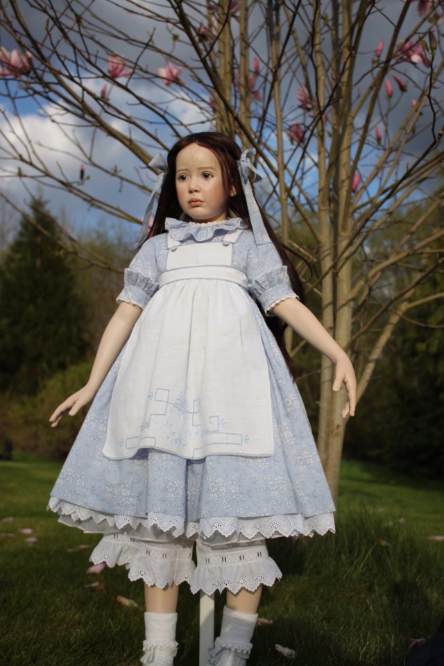 Процесс создания фарфоровых кукол - Джинн Гросс (Jeanne Gross). Часть Часть седьмая - Дети Цветов