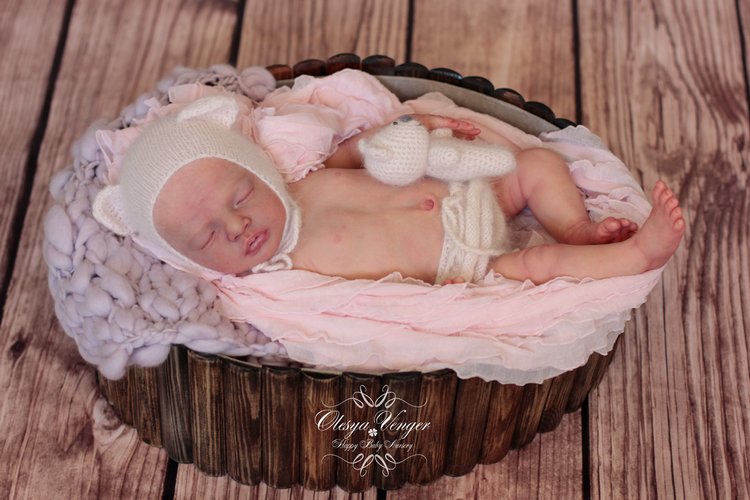 Моя Джульетта, мой котенок! Кукла реборн Олеси Венгер