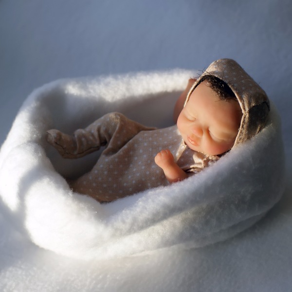 Новый малыш из полимерной глины (фото 3)