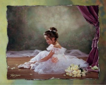 Голубая танцовщица или Магия балета. Фарфоровая коллекционная кукла от Донны Руберт