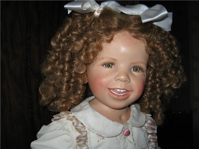 Дорле -коллекционная кукла от Нildegard Gunzel для фирмы «With Heart & Soul». Моя попытка №2 (фото 4)