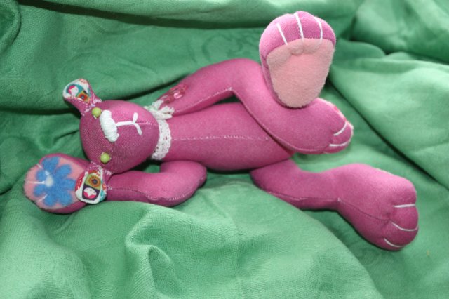 Мишка Матрёшка — Текстильные игрушки и примитивы: кофейные