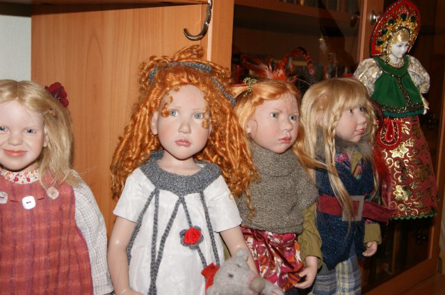 Девичий хор имени Nicole Marsollek Menzner. Коллекционные куклы Zwergnase