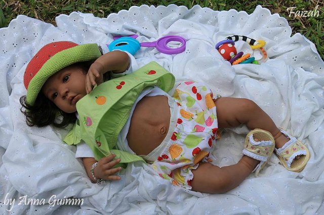 Интересная мулаточка,на основе молда шаян