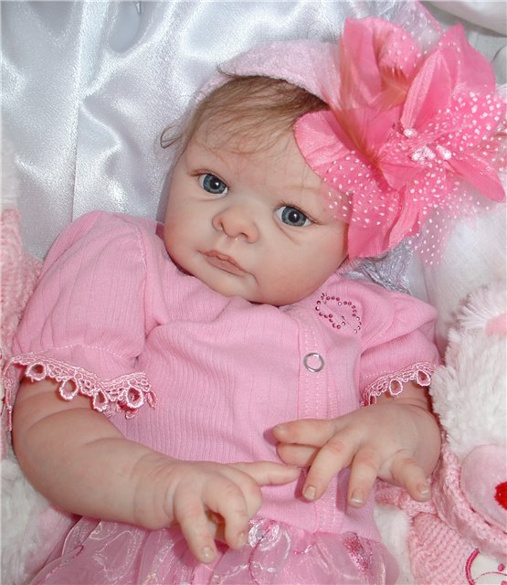Малютка Джилл. Кукла Реборн из молда Джилл (Adrie Stoete) | Бэйбики Малютка Джилл. Кукла Реборн из молда Джилл (Adrie Stoete)