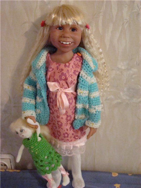 Портретные девочки. Авторские куклы Кондрашовой Ирины (фото 7)