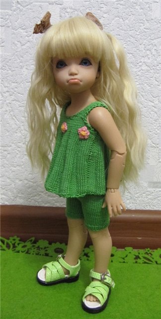 Наряд для Аришки | Бэйбики Наряд для Аришки — Одежда и обувь для кукол BJD (БЖД): 1/3 (фото 3)