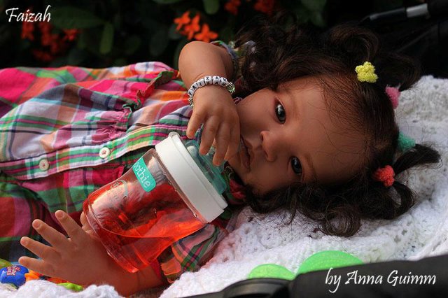 Интересная мулаточка,на основе молда шаян (фото 10)