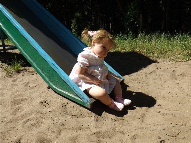 Летняя прогулка Танечки. Кукла реборн