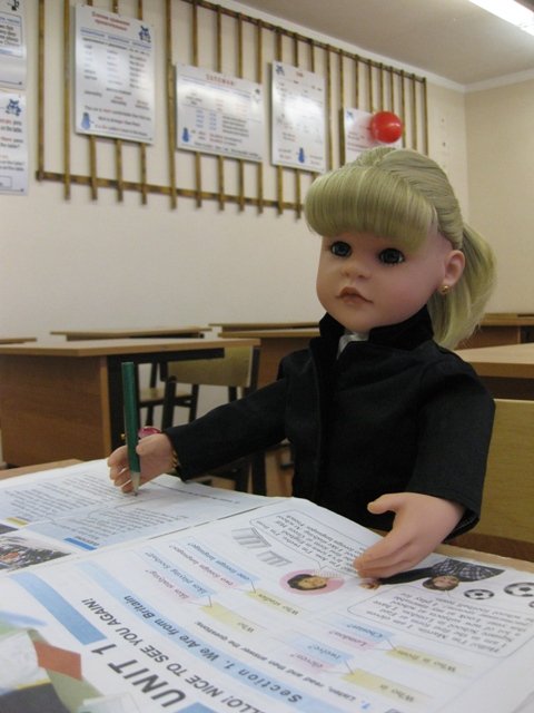 Жизелька идет в школу — Куклы Gotz (Готц): Ханна (фото 6)