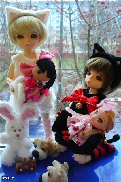 Планета Кошек. LittleFee Ante Elf Зарянка и LittleFee Leah Миланка | Бэйбики Планета Кошек. LittleFee Ante Elf Зарянка и LittleFee Leah Миланка