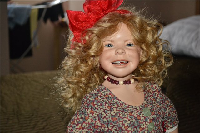 Солнышко в фарфоре! Аннушка от Heidi Plusczok (фото 7)